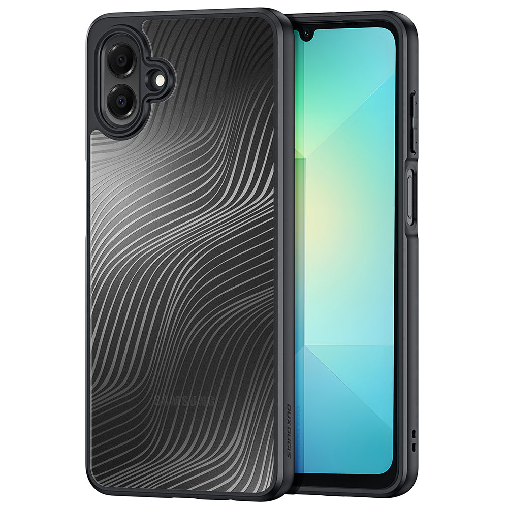 Husa de protectie Dux Ducis Aimo compatibil cu Samsung Galaxy A08 / A07 4G / A07 5G, Negru