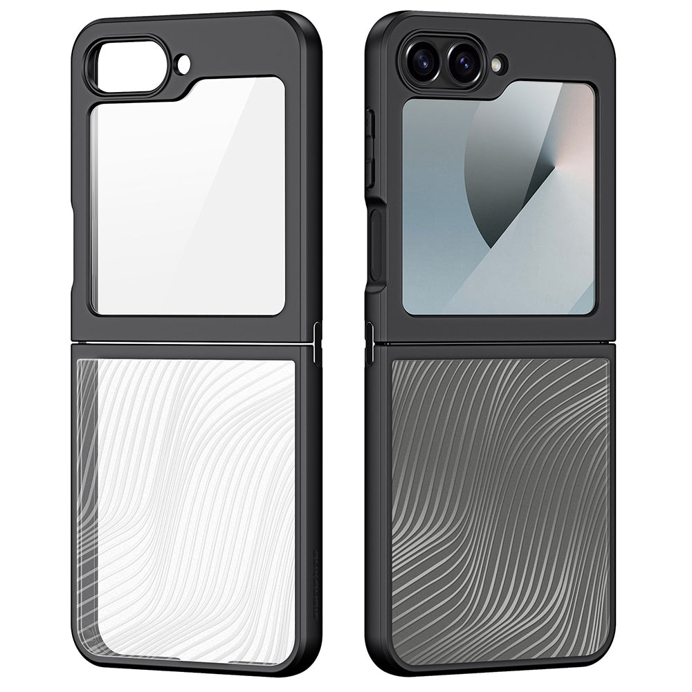 Husa de protectie Dux Ducis Aimo Series compatibil cu Samsung Galaxy Z Flip6, Negru