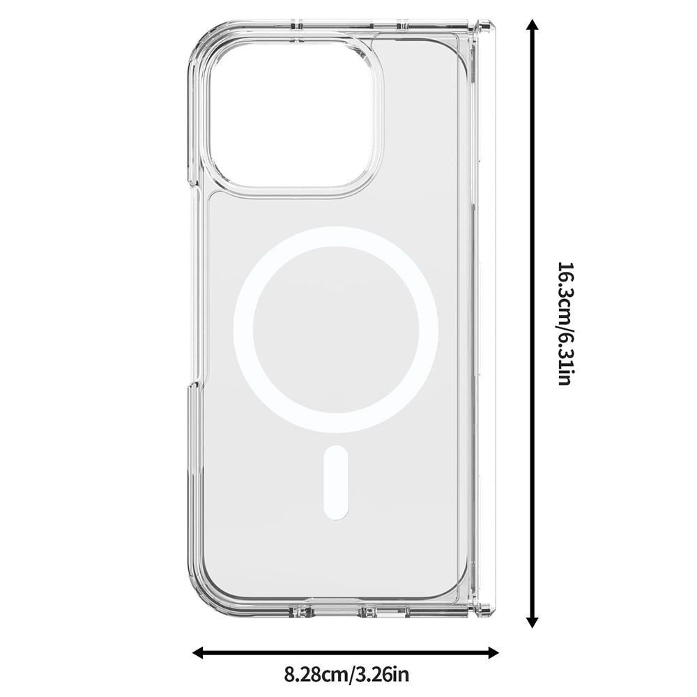Husa de protectie Dux Ducis Clin Magnetic Series compatibil cu Google Pixel 11 Pro Fold, Transparent