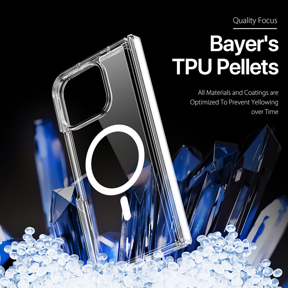 Husa de protectie Dux Ducis Clin Magnetic Series compatibil cu Google Pixel 11 Pro Fold, Transparent
