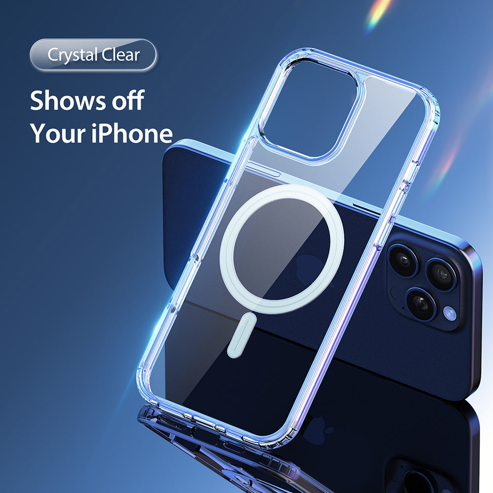 Husa de protectie Dux Ducis Clin MagSafe compatibil cu iPhone 16 Pro, Transparent