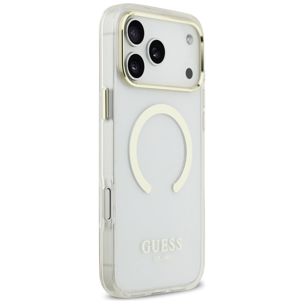 Husa de protectie Guess compatibil cu iPhone 18 Pro Max, Auriu