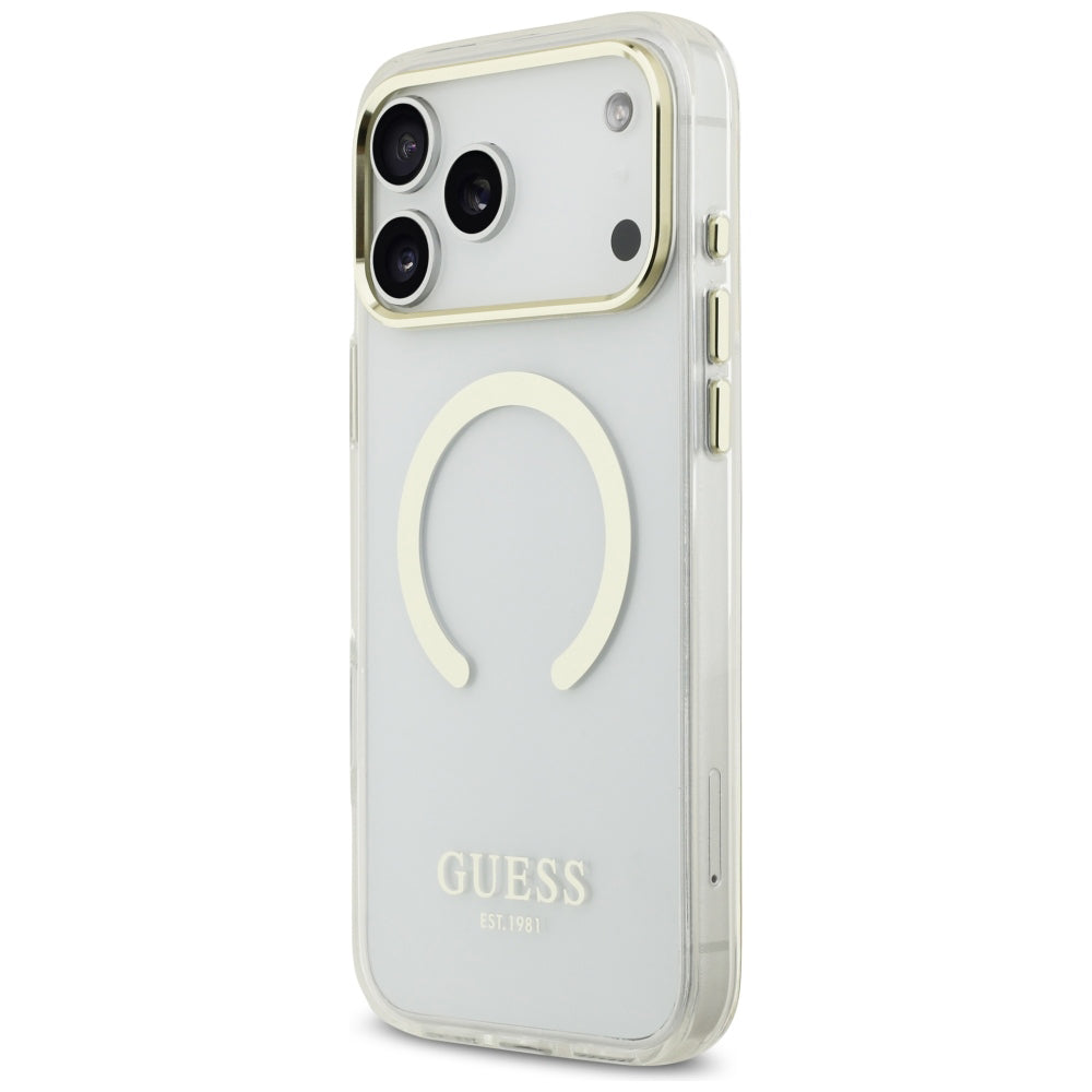 Husa de protectie Guess compatibil cu iPhone 18 Pro Max, Auriu