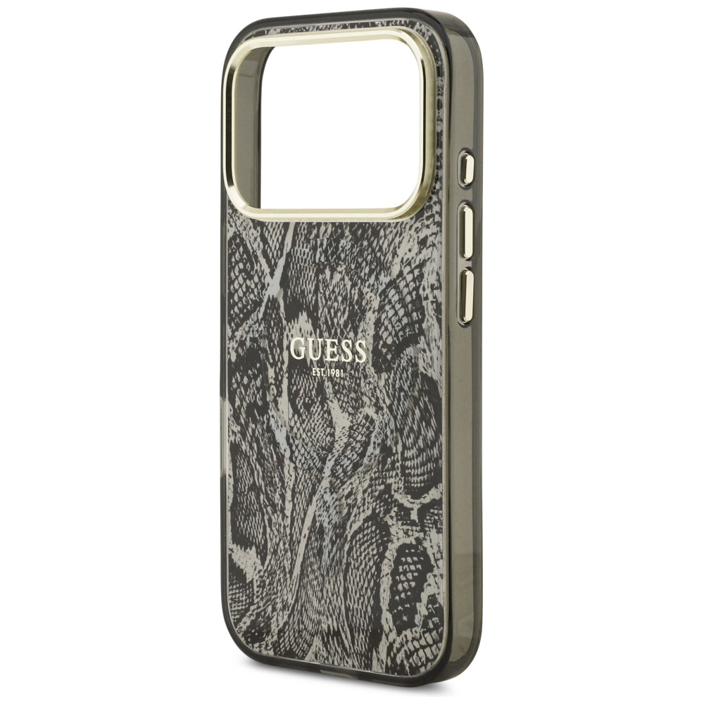 Husa de protectie Guess compatibil cu iPhone 18 Pro / iPhone 17 Pro, Negru