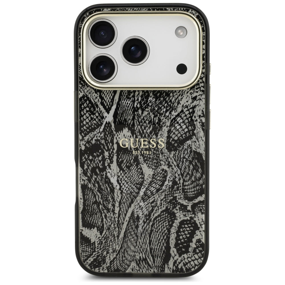 Husa de protectie Guess compatibil cu iPhone 18 Pro / iPhone 17 Pro, Negru