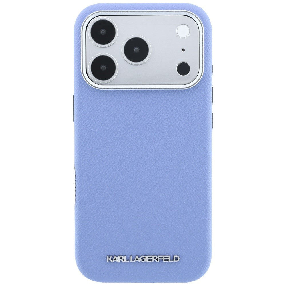 Husa de protectie Karl Lagerfeld compatibil cu iPhone 18 Pro Max / iPhone 17 Pro Max, Albastru
