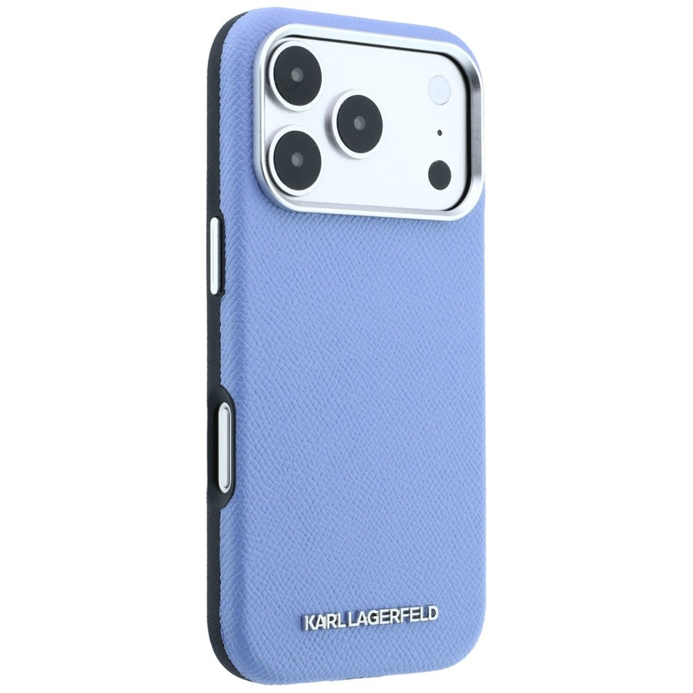 Husa de protectie Karl Lagerfeld compatibil cu iPhone 18 Pro Max / iPhone 17 Pro Max, Albastru