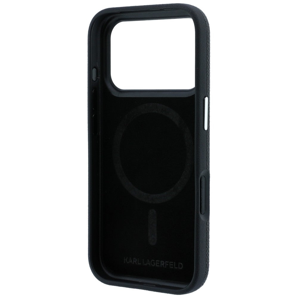 Husa de protectie Karl Lagerfeld compatibil cu iPhone 18 Pro Max / iPhone 17 Pro Max, Negru