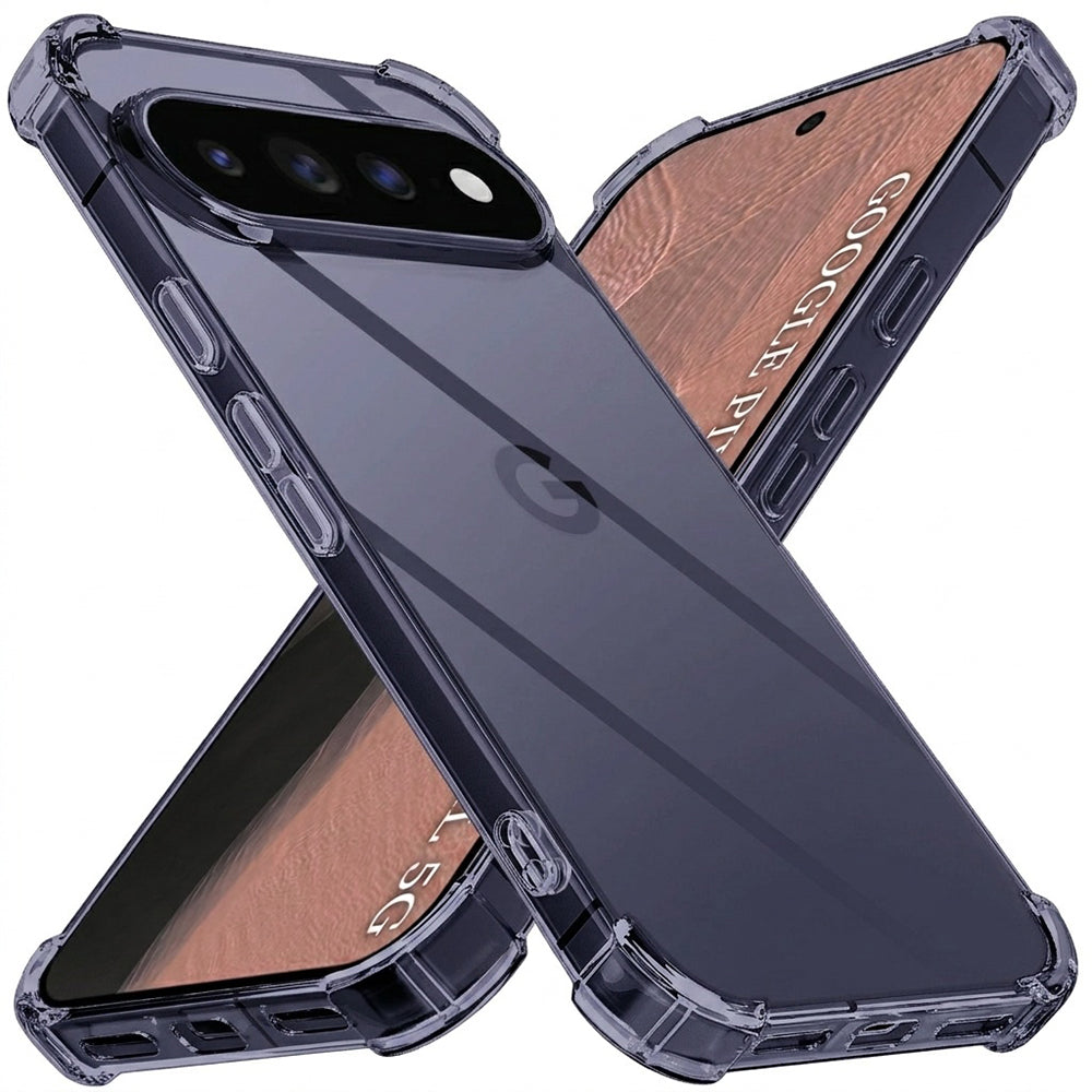 Husa de protectie Techsuit Shockproof Clear Silicone compatibil cu Google Pixel 11, Fumuriu