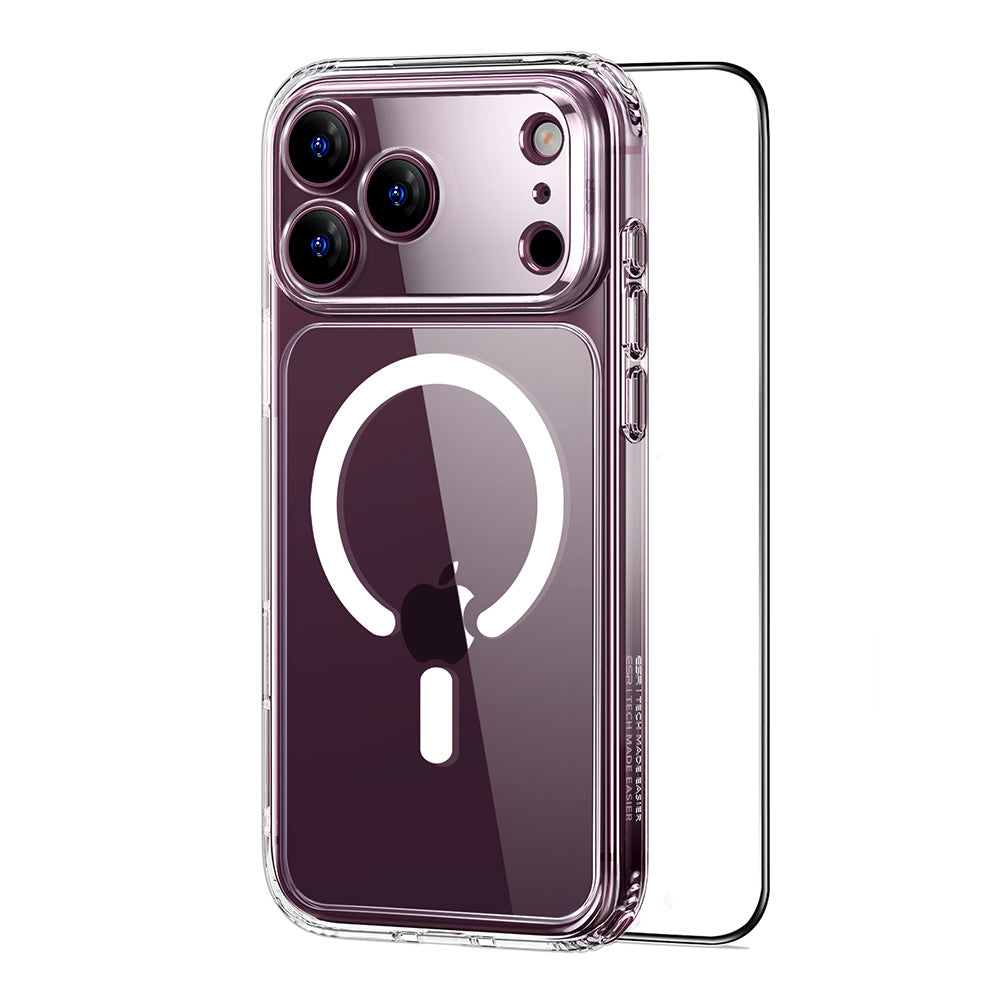 Husa de protectie ESR Classic Hybrid compatibil cu iPhone 17 Pro / iPhone 18 Pro, Transparent