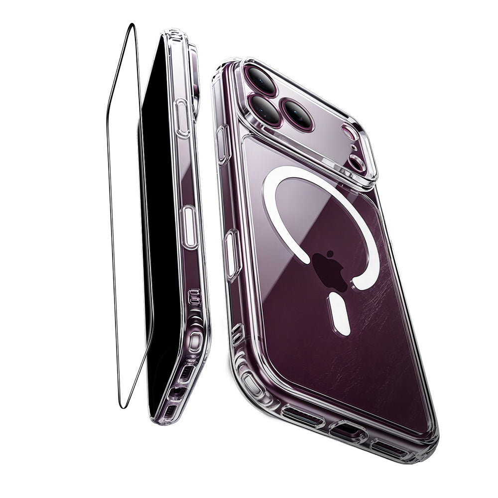 Husa de protectie ESR Classic Hybrid compatibil cu iPhone 17 Pro / iPhone 18 Pro, Transparent