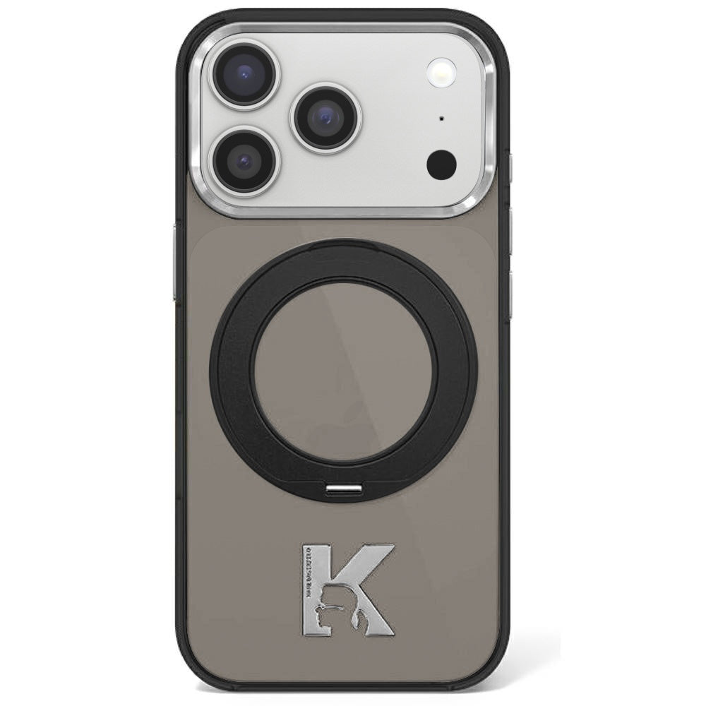 Husa de protectie Karl Lagerfeld compatibil cu iPhone 18 Pro / iPhone 17 Pro, Negru