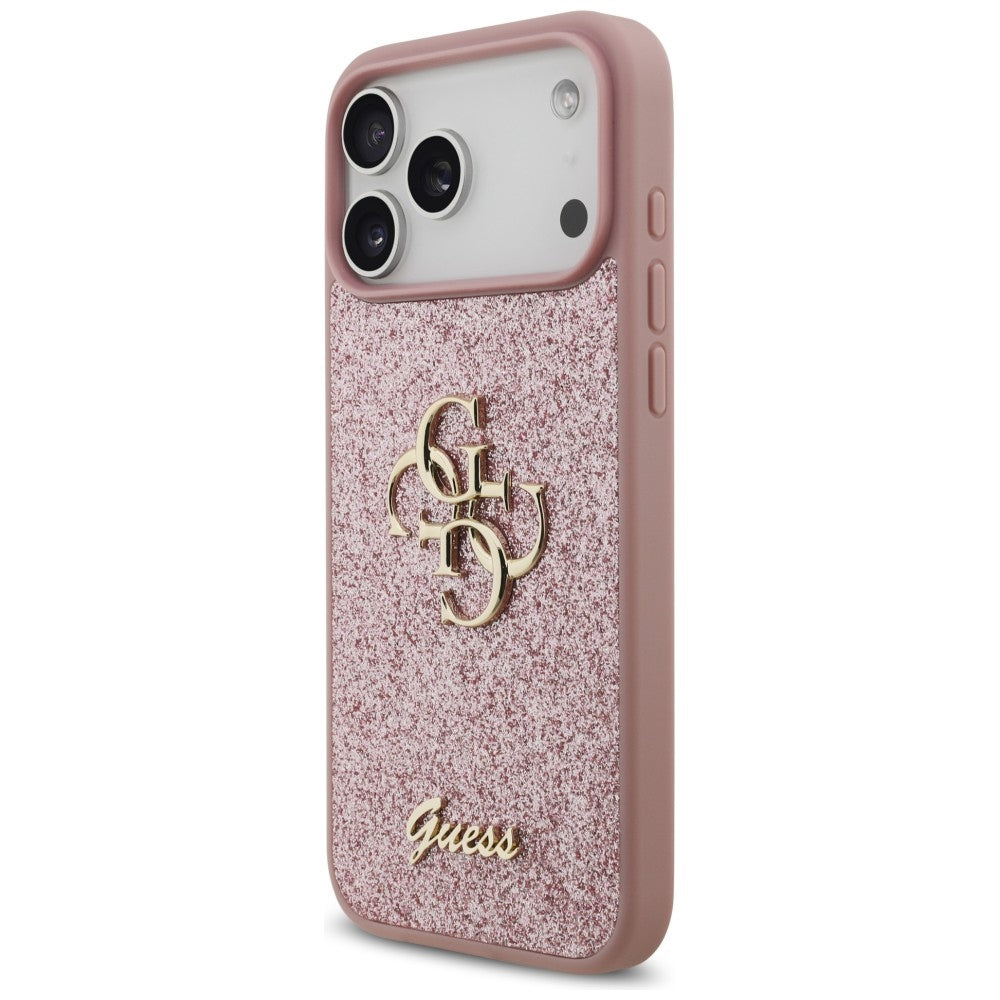 Husa de protectie Guess compatibil cu iPhone 18 Pro Max / iPhone 17 Pro Max, Roz