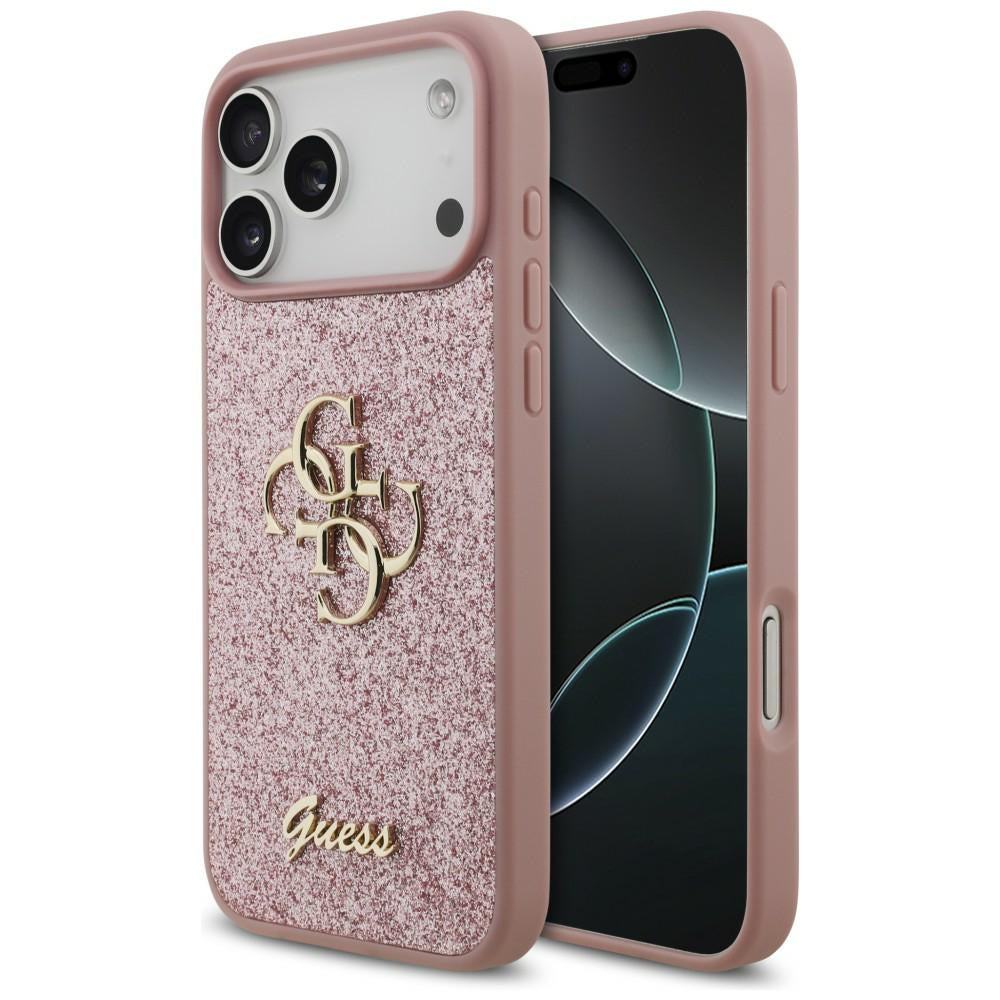 Husa de protectie Guess compatibil cu iPhone 18 Pro Max / iPhone 17 Pro Max, Roz