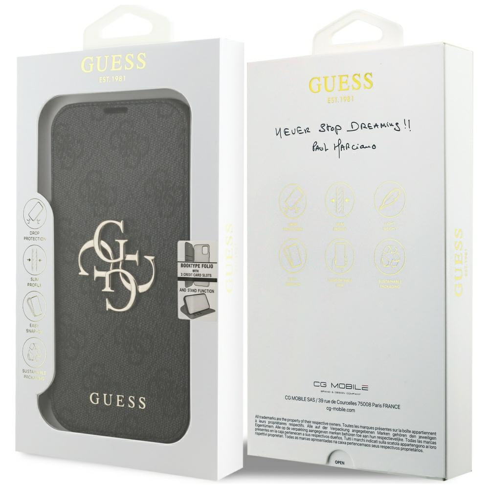 Husa de protectie Guess compatibil cu iPhone 17 Pro Max / iPhone 18 Pro Max, Negru