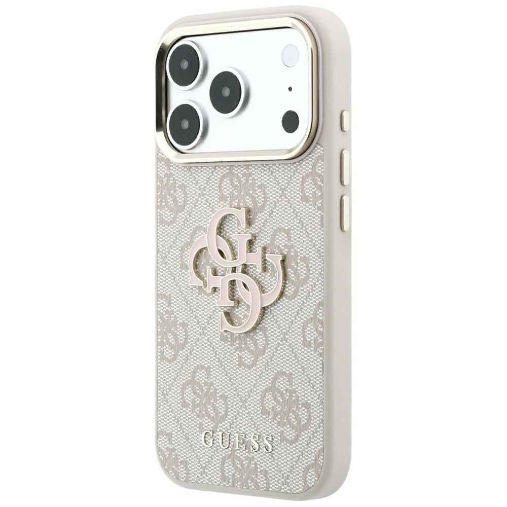 Husa de protectie Guess compatibil cu iPhone 17 Pro Max / iPhone 18 Pro Max, Roz