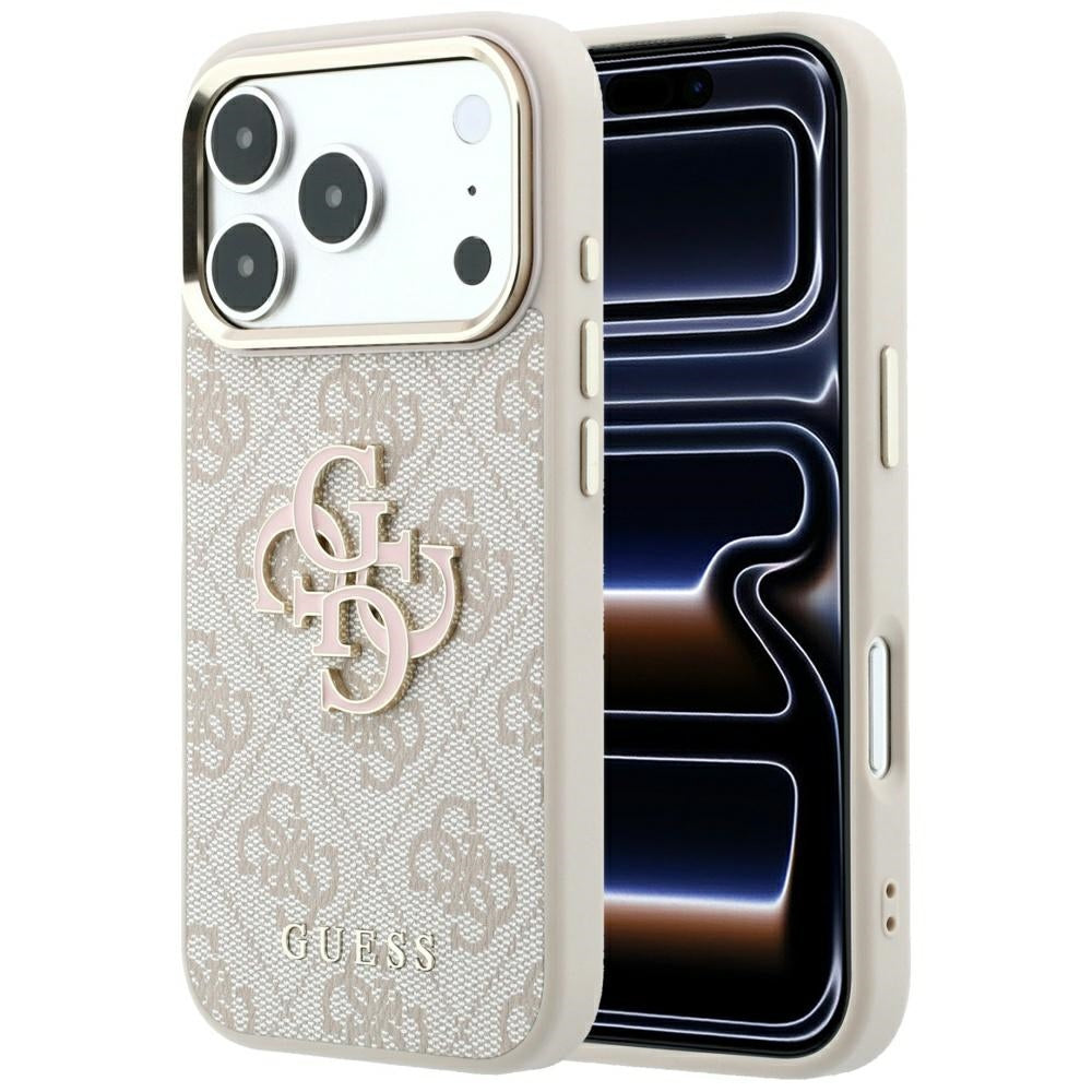 Husa de protectie Guess compatibil cu iPhone 17 Pro Max / iPhone 18 Pro Max, Roz