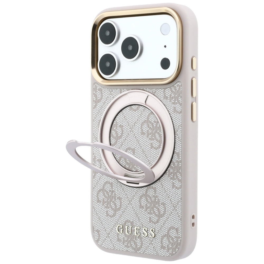 Husa de protectie Guess compatibil cu iPhone 17 Pro Max / iPhone 18 Pro Max, Roz