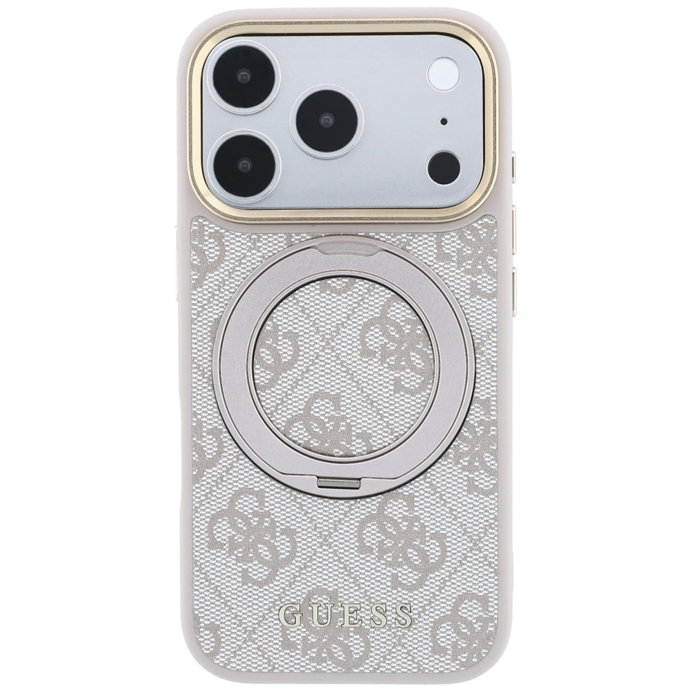 Husa de protectie Guess compatibil cu iPhone 17 Pro Max / iPhone 18 Pro Max, Roz
