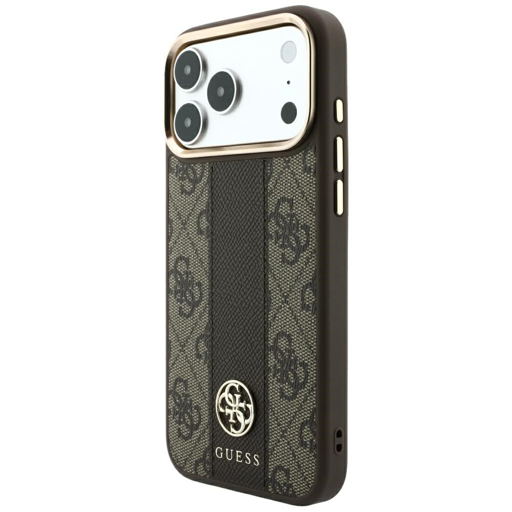 Husa de protectie Guess compatibil cu iPhone 17 Pro / iPhone 18 Pro, Maro