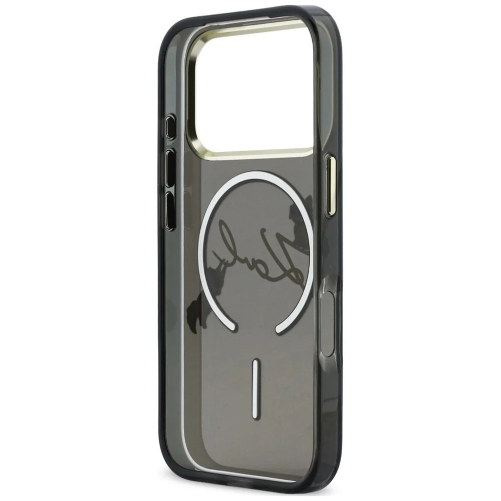 Husa de protectie Karl Lagerfeld compatibil cu iPhone 18 Pro, Negru