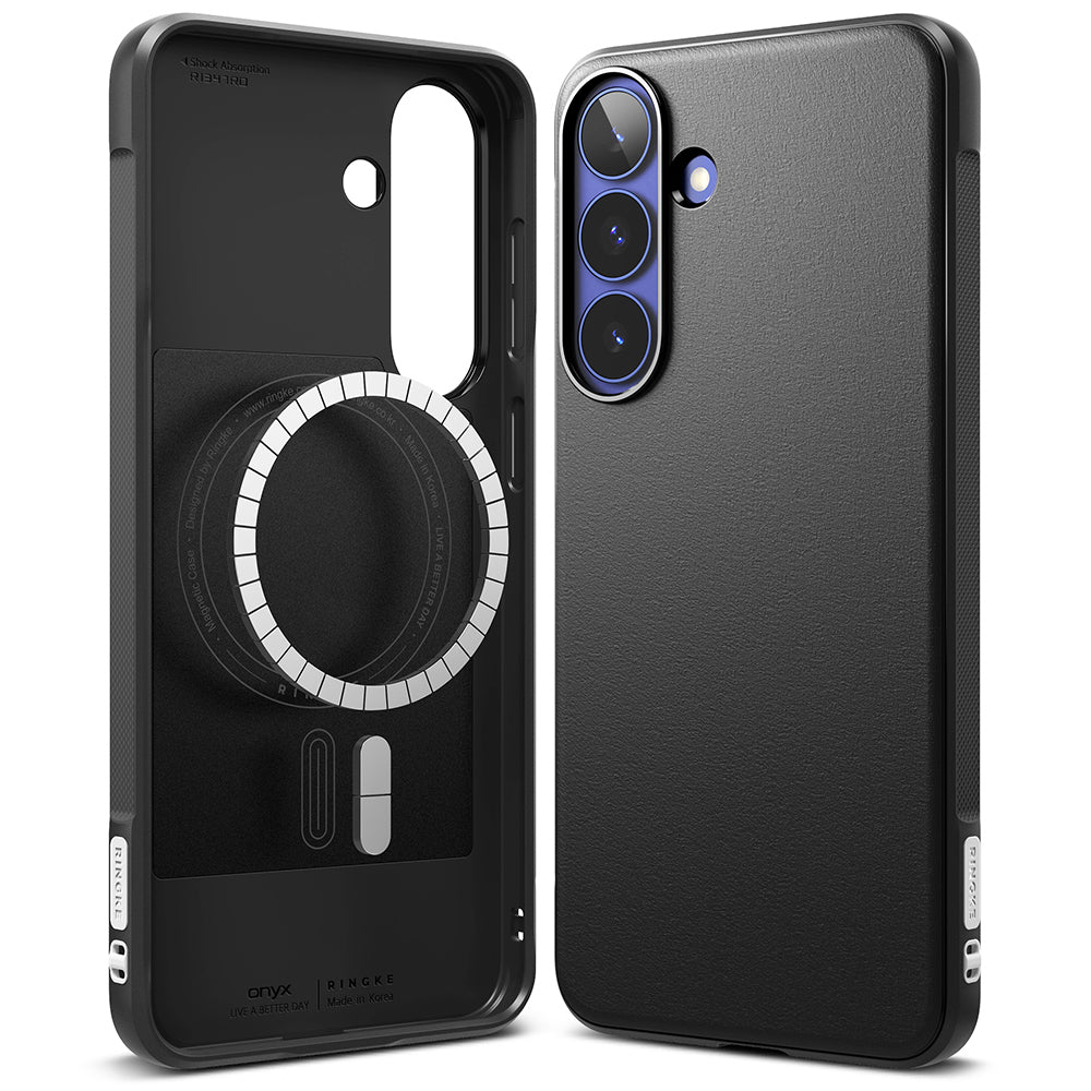 Husa de protectie Ringke Onyx compatibil cu Samsung Galaxy S26 FE, Negru