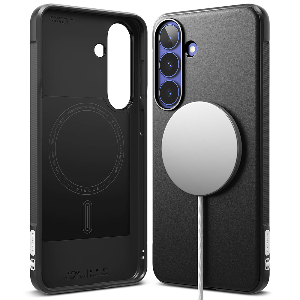 Husa de protectie Ringke Onyx compatibil cu Samsung Galaxy S26 FE, Negru