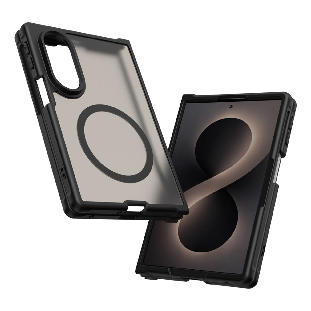 Husa de protectie Techsuit HaloFrost II MagSafe compatibil cu Samsung Galaxy Z Fold8, Negru