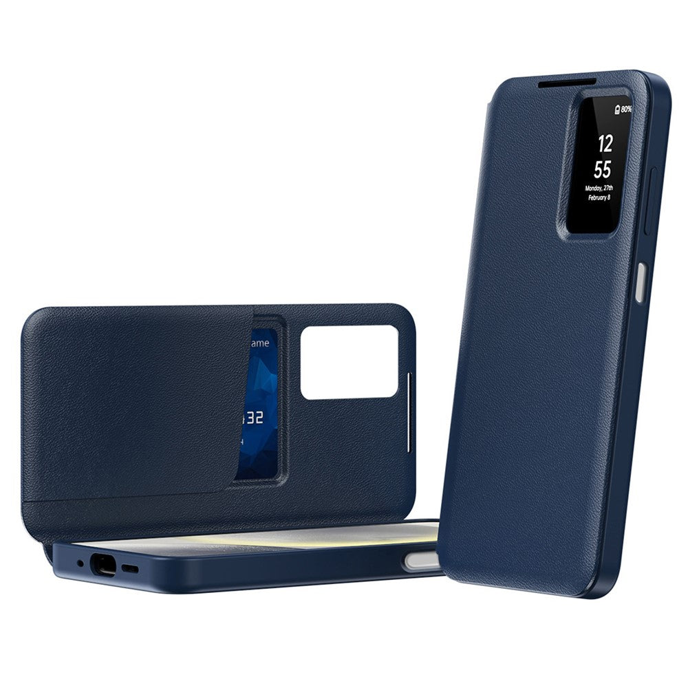 Husa de protectie Techsuit SmartView compatibil cu Samsung Galaxy A27 5G, Albastru