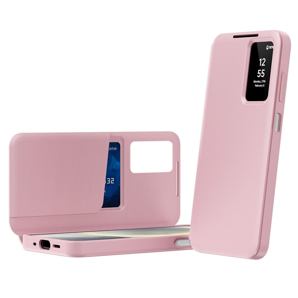 Husa de protectie Techsuit SmartView Series compatibil cu Samsung Galaxy A27 5G, Roz