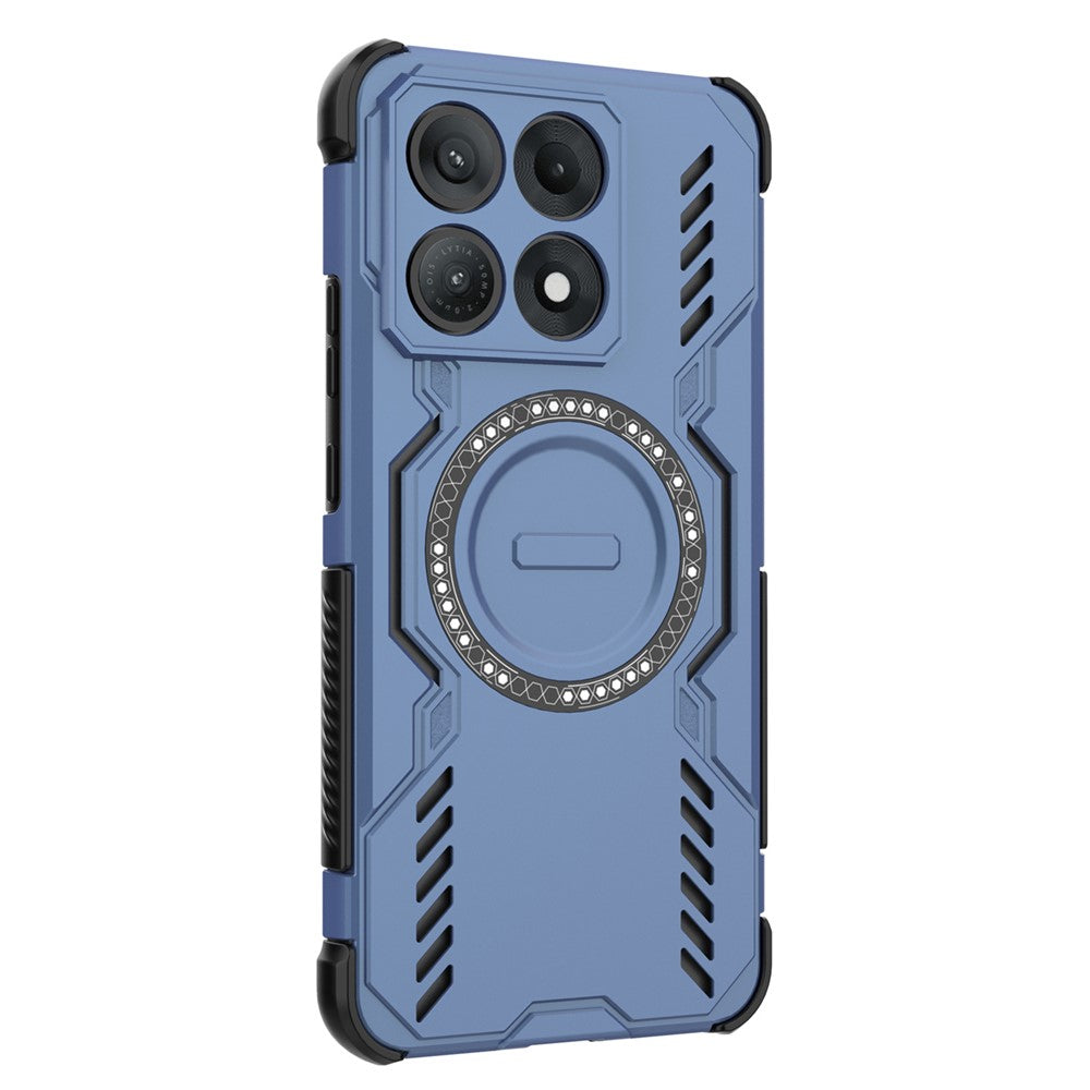 Husa de protectie Techsuit ArmorMag compatibil cu Motorola Edge 70 Max, Albastru