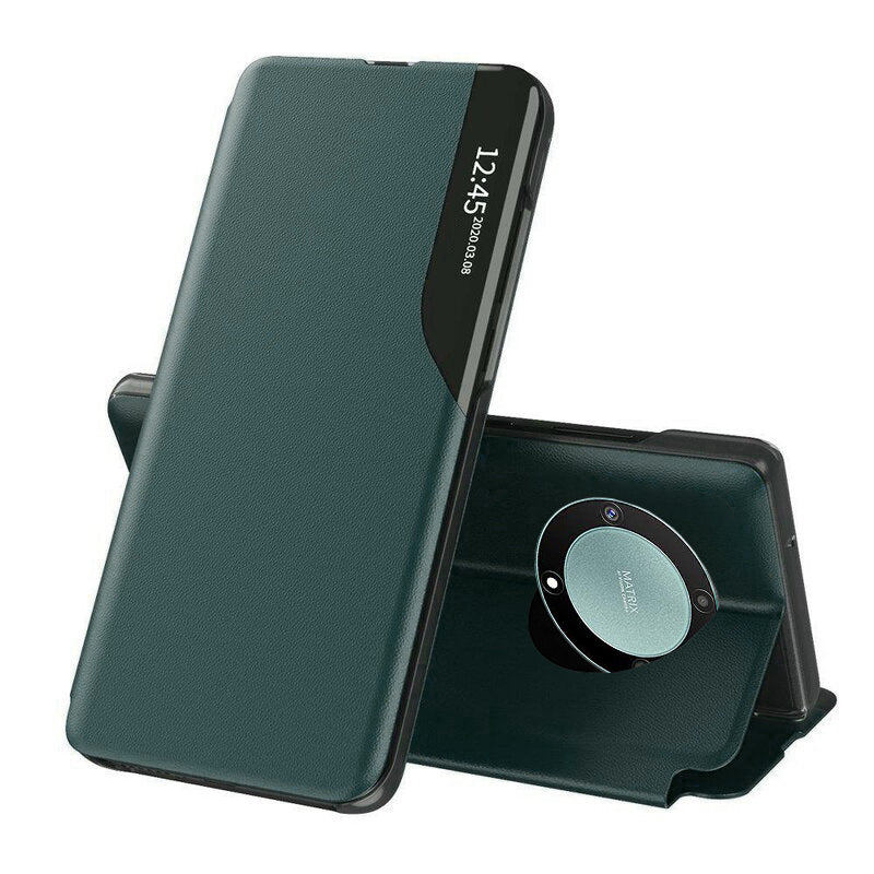 Husa de protectie Techsuit eFold Series compatibil cu Honor Magic5 Lite, Verde Inchis