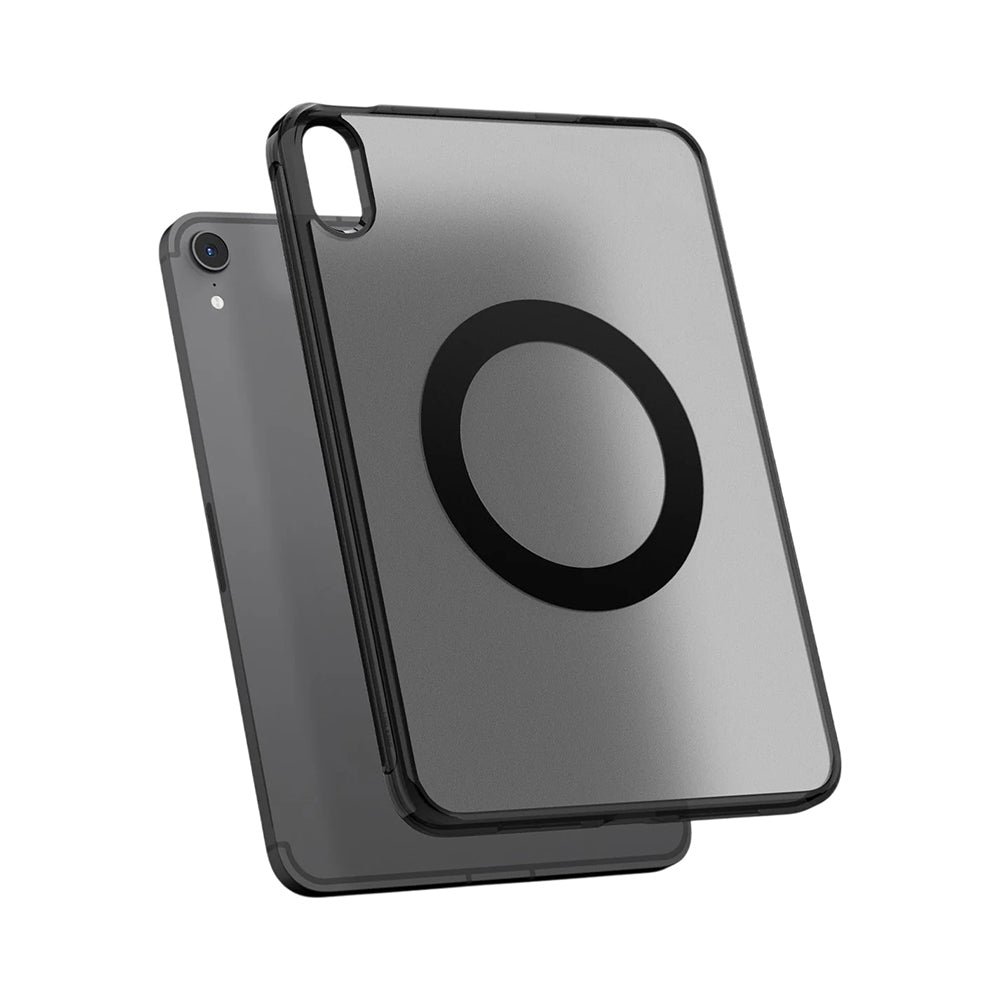 Husa de protectie tableta Spigen Ultra Hybrid MagFit compatibil cu iPad mini 6 / iPad mini 7, Negru Frost
