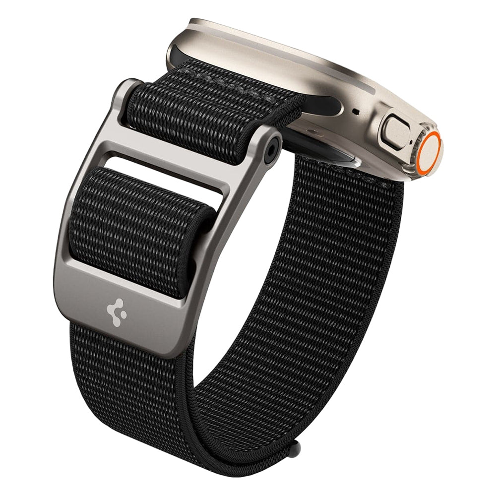 Curea pentru Apple Watch 12/11/10/9/8/7/SE (3/2/1 Gen)/6/5/4/(44mm/45mm)/ Ultra 4/3/2/1 (46mm/49mm) - Spigen DuraPro Flex (AMP02465) - Black