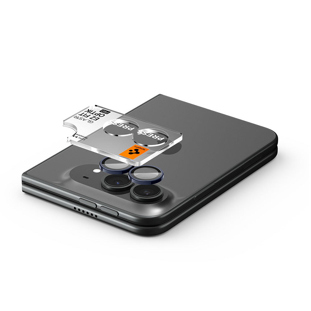 Folie de protectie Spigen compatibil cu iPhone Duo, Negru
