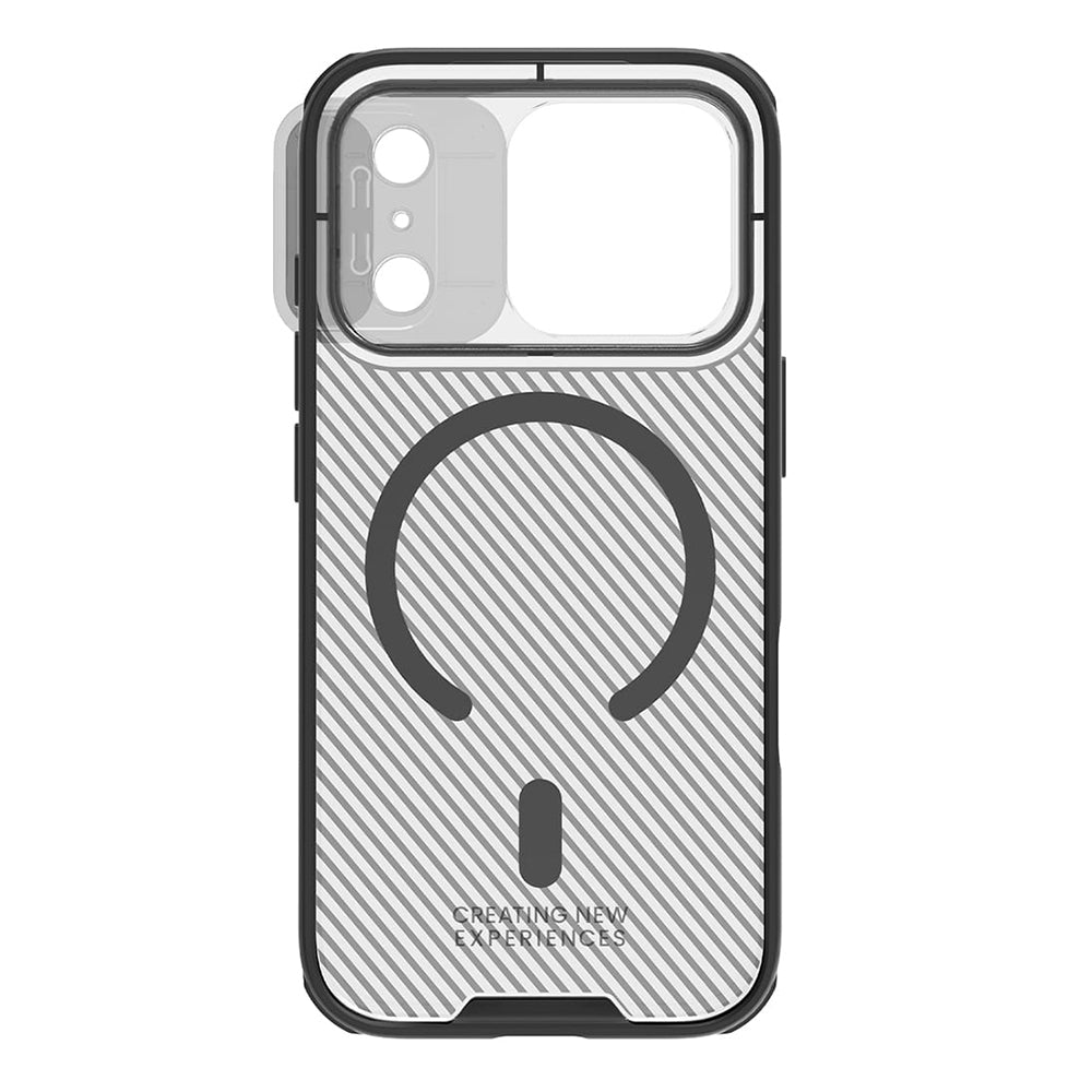 Husa de protectie Nillkin CamShield Pro Magnetic compatibil cu iPhone 17 Pro Max / iPhone 18 Pro Max, Negru Transparent