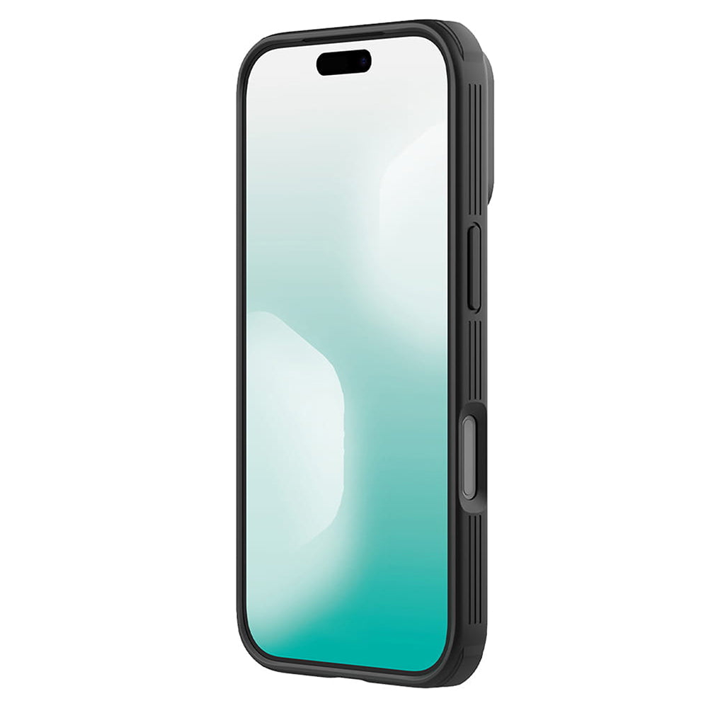 Husa de protectie Nillkin CamShield Pro Magnetic compatibil cu iPhone 17 Pro Max / iPhone 18 Pro Max, Negru Transparent