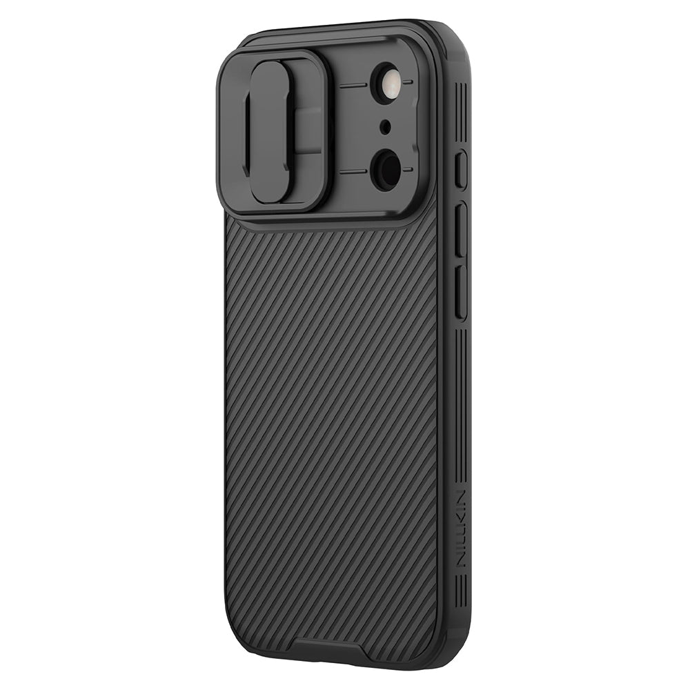 Husa de protectie Nillkin CamShield Pro Magnetic compatibil cu iPhone 17 Pro / iPhone 18 Pro, Negru
