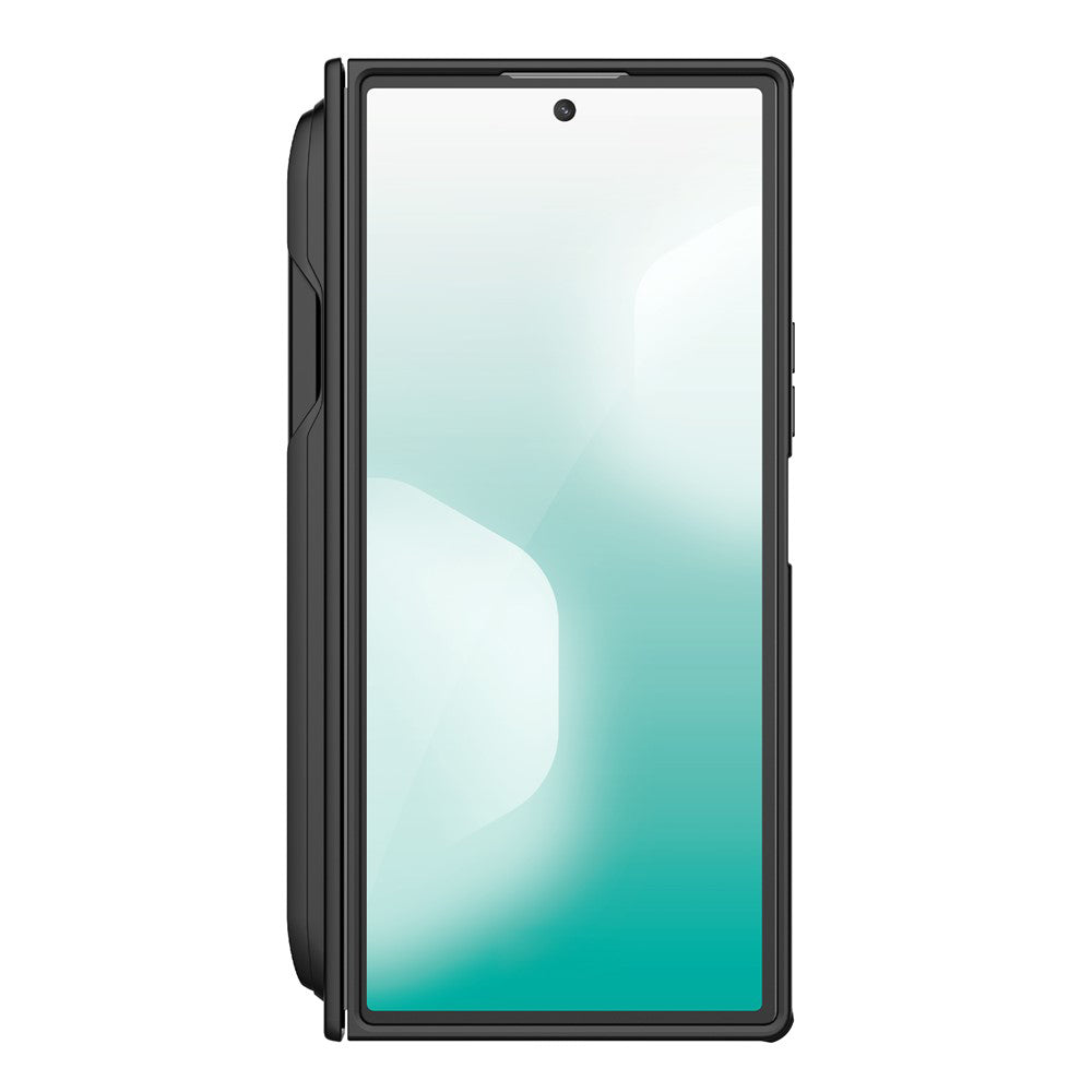 Husa de protectie Nillkin Super Frosted Shield compatibil cu Samsung Galaxy Z Fold7, Negru