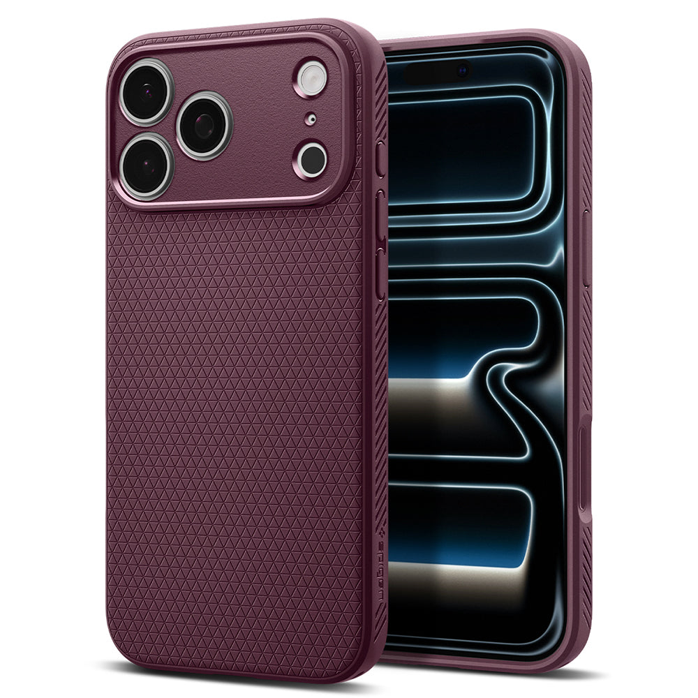 Husa de protectie Spigen Liquid Air compatibil cu iPhone 17 Pro Max / iPhone 18 Pro Max, Albastru