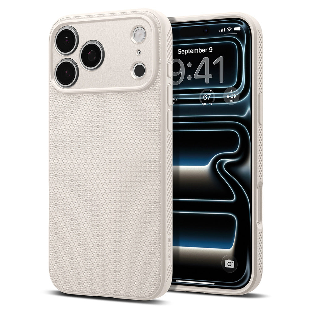 Husa de protectie Spigen Liquid Air compatibil cu iPhone 17 Pro Max / iPhone 18 Pro Max, Auriu