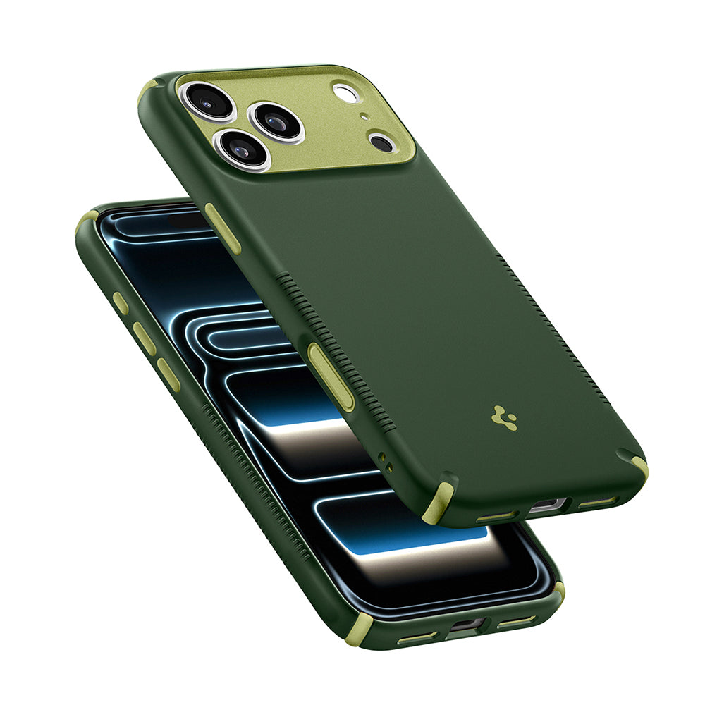 Husa de protectie Spigen Caseology Nano Pop compatibil cu iPhone 17 Pro Max / iPhone 18 Pro Max, Verde