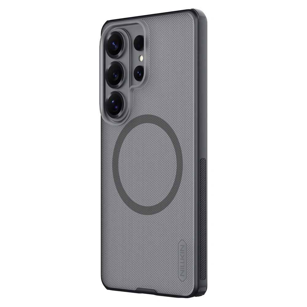 Husa de protectie Nillkin Super Frosted Shield Pro Magnetic compatibil cu Samsung Galaxy S26 Ultra, Negru Transparent