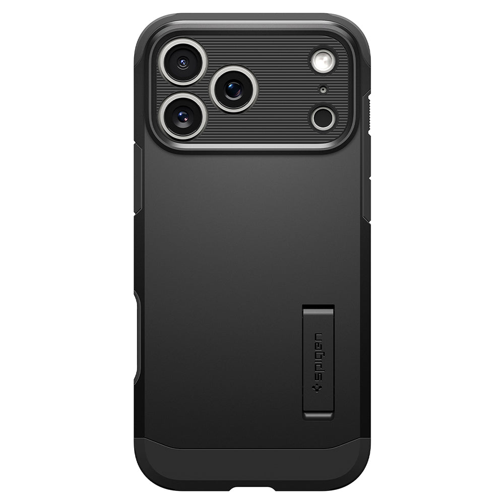Husa de protectie Spigen Tough Armor T compatibil cu iPhone 17 Pro Max / iPhone 18 Pro Max, Negru