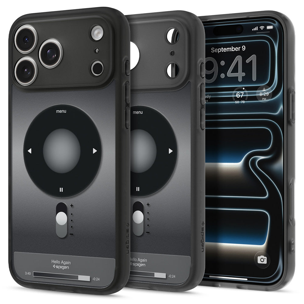 Husa de protectie Spigen Ultra Hybrid compatibil cu iPhone 18 Pro / iPhone 17 Pro, Negru