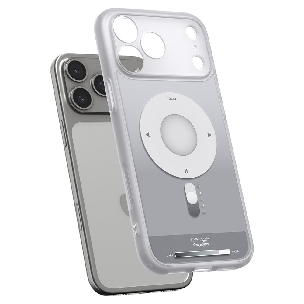 Husa de protectie Spigen Ultra Hybrid compatibil cu iPhone 18 Pro Max / iPhone 17 Pro Max, Argintiu