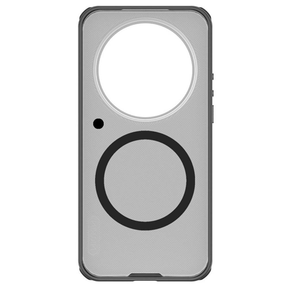 Husa de protectie Nillkin Super Frosted Shield Pro compatibil cu Xiaomi 17 Ultra, Negru Transparent