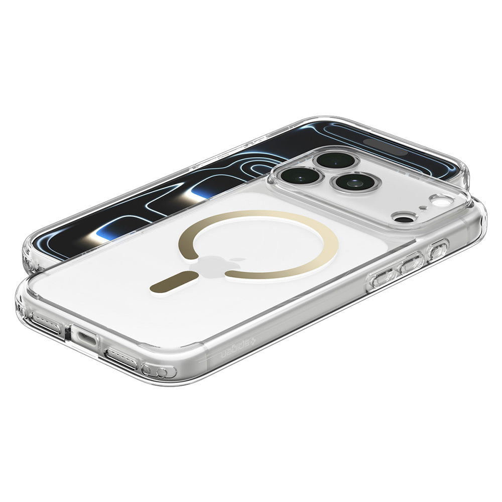 Husa de protectie Spigen Ultra Hybrid compatibil cu iPhone 17 Pro Max / iPhone 18 Pro Max, Auriu