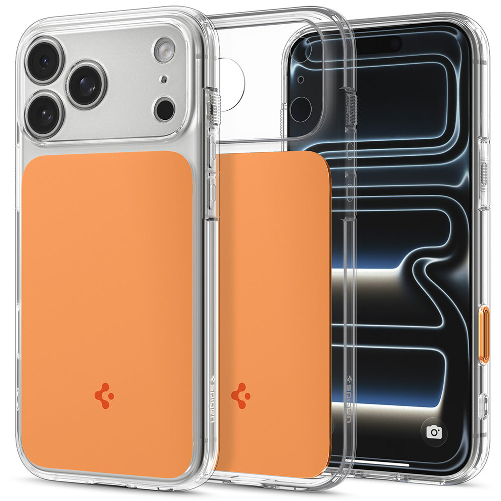 Husa de protectie Spigen Ultra Hybrid compatibil cu iPhone 17 Pro Max / iPhone 18 Pro Max, Portocaliu
