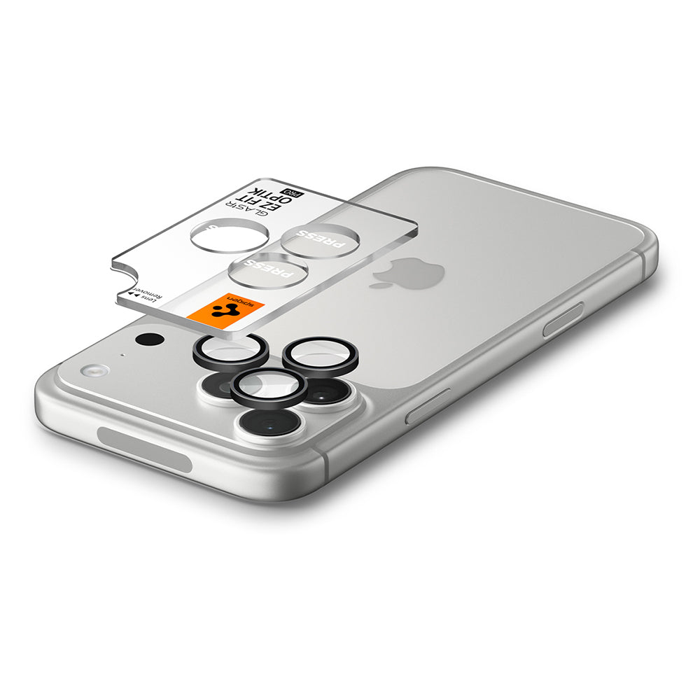 Folie de protectie Spigen compatibil cu iPhone 18 Pro / iPhone 18 Pro Max, Argintiu